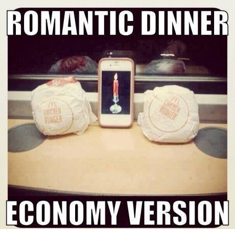 If You Have No Money For Romantic Dinner!