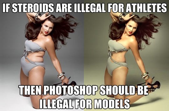 Photoshop Should Be Illegal For Models!