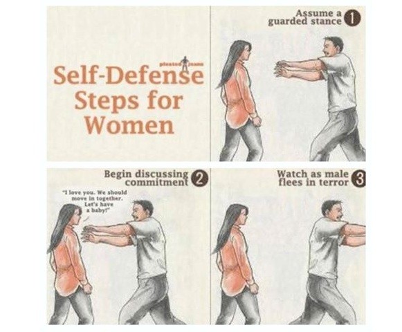 Self-Defense Steps! Women Only!