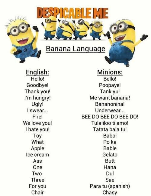 Everyone Is Learning Banana Language!