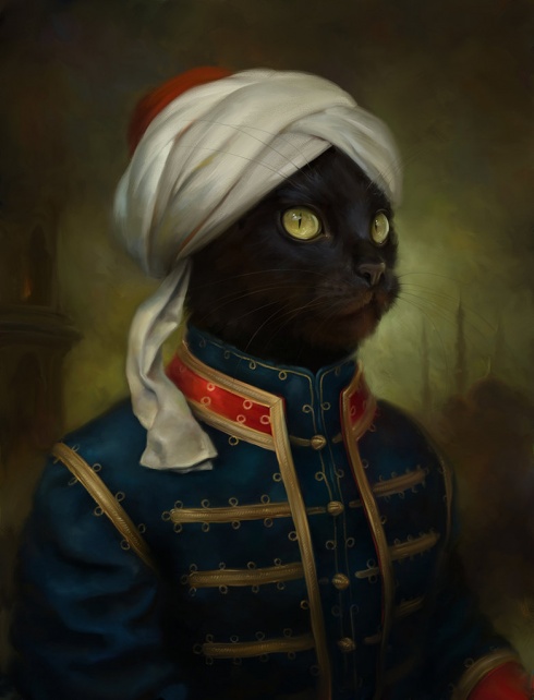 6 Gorgeous Portraits of Cats in the Royal Images!