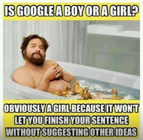 Is Google a Boy or a Girl?