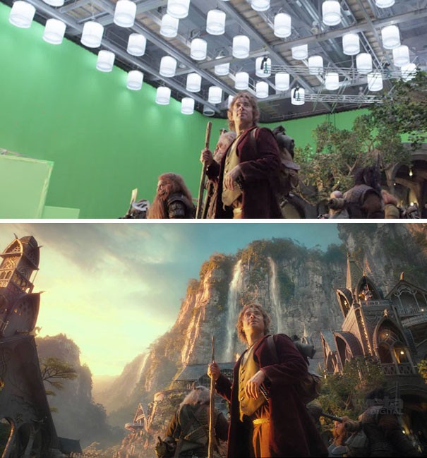 Filmmaking Before And After Visual Effects! 15 Pics!